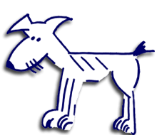 Jake cartoon dog logo